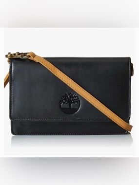 Timberland Women's Leather RFID Crossbody Wallet